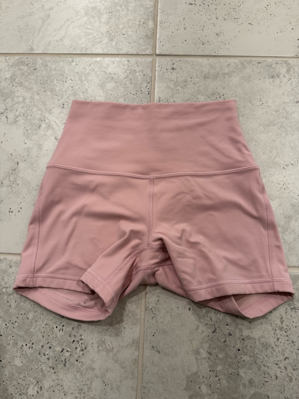 Lululemon Align Pink Biker Shorts